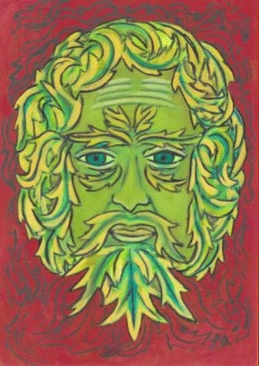 Winter Solstice Green Man
